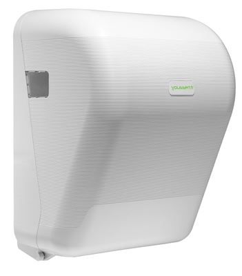 White autocut hand towel dispenser