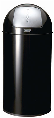 Trash 40L Black JVD trapdoor