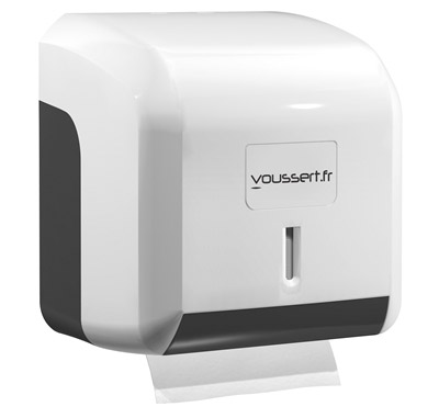 Toilet paper dispenser dish and roll mini JVD