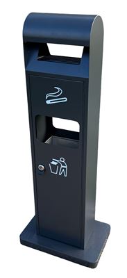 Ashtray bin 10L, ashtray 1.7L