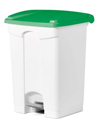 Kitchen trash HACCP 45 L green pedal