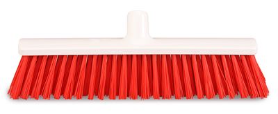 Food broom HACCP red 40cm