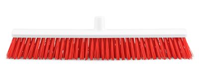 Food broom HACCP red 60cm