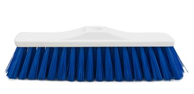 Blue HACCP food broom 29cm hard