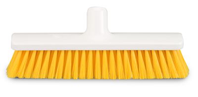 HACCP food broom 40cm mid hard yellow