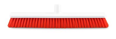 Food broom HACCP 60cm combi red
