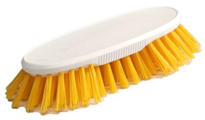 Food brush hand 21cm yellow