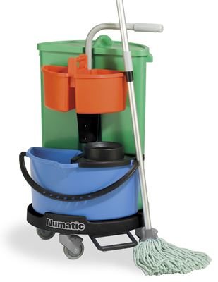 Numatic NC1 Spanish washing carousel trolley