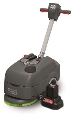 Numatic TTB 1840 NX scrubber dryer demonstration