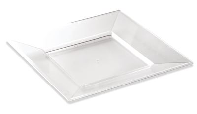 Square crystal plate 180 x 180 package of 72
