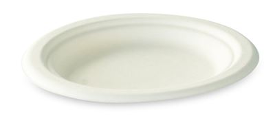 Plate biodegradable disposable fiber rods D 155 package 1000