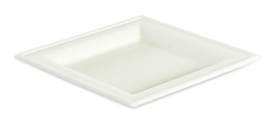 Square biodegradable disposable plate 260x260 per 300