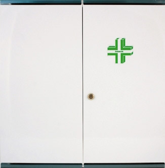 Medicine cabinet 2 doors wide model