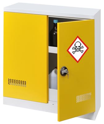 2-door toxic products cabinet