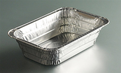 Aluminum tray 890 cc package 700