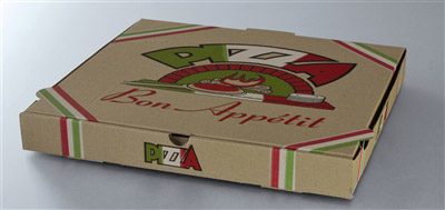 Pizza box 33 x 33 cm 100