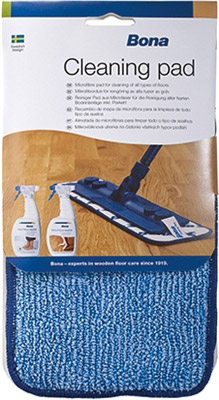 Blue mop Bona parquet maintenance