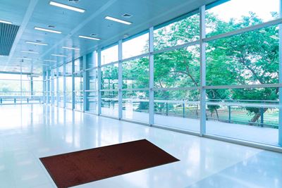 Heavy traffic brown rug 115x180cm