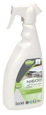 Food Ecolabel stainless steel cleaner 750 ml