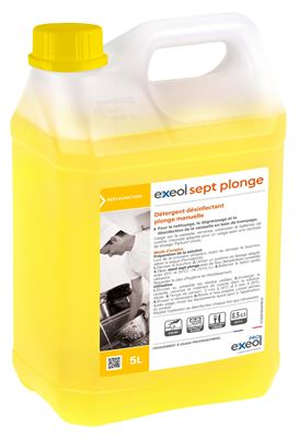 Sept-Dives Disinfectant Dishwashing Liquid 5 L
