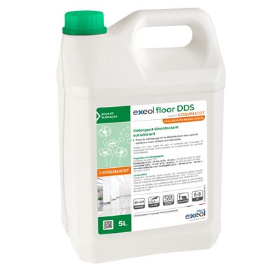 Exeol floor poppy 5L deodorizing disinfectant cleaner