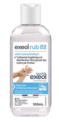 Exeol rub 82 hydroalcoholic solution 100 ml