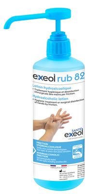 Exeol rub 82 hydroalcoholic solution 500 ml