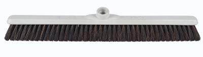 Natural recycled plastic horsehair broom 60 cm