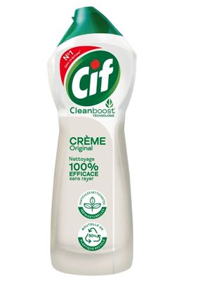 Cif original scouring cream bottle 750 ml