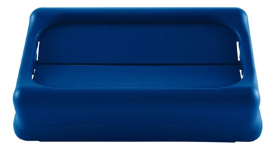 Tilting Slim Jim lid blue