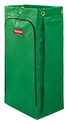 Green recycling bag Rubbermaid 128 liters lot 3