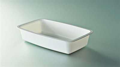 Gastronorm tray sealable fourth package height 55 300