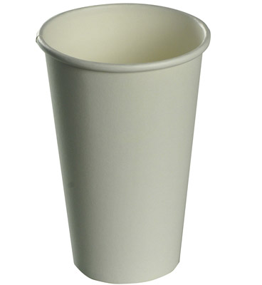 White cardboard cup 30 cl - Voussert