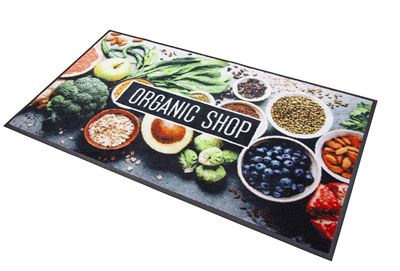 Logo entrance mat 75x85 cm jet print