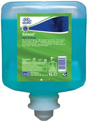 Shower gel body and hair Estesol deb 6x1 L