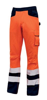 Light orange high visibility trousers