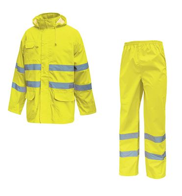 Yellow high visibility cover set
