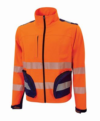 orange bea high visibility jacket