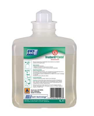 Deb instant foam hydroalcoholic foam 6x1L