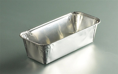 Disposable aluminum cake mold 550 ml