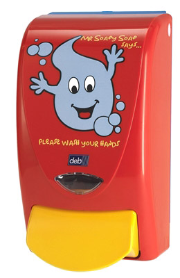 Deb Soapy soap child soap dispenser