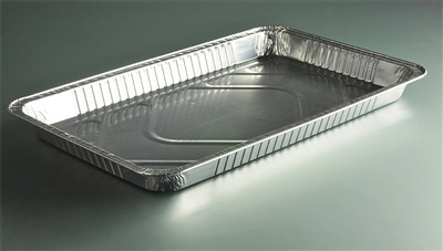 Flat aluminum Gastronorm 1/1 5350 cc package 50