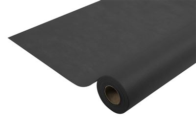 Spunbond tablecloth 20m black