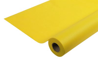 Spunbond tablecloth 20m yellow