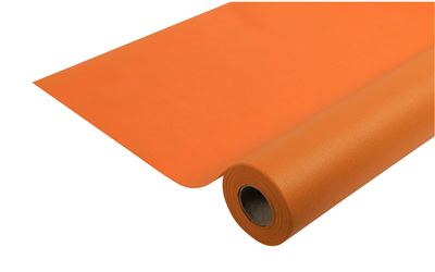 Orange spunbond tablecloth 20m