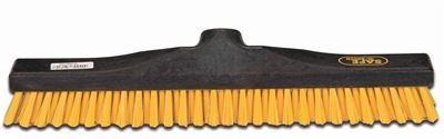 Industrial rubbing broom 40cm yellow