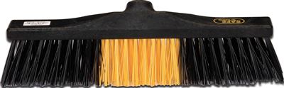 Industrial broom 40cm black and yellow