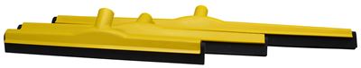 Raclette industrial floor 55 cm yellow and black