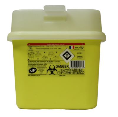 3L medical waste needle collector