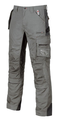 Work pants gray race